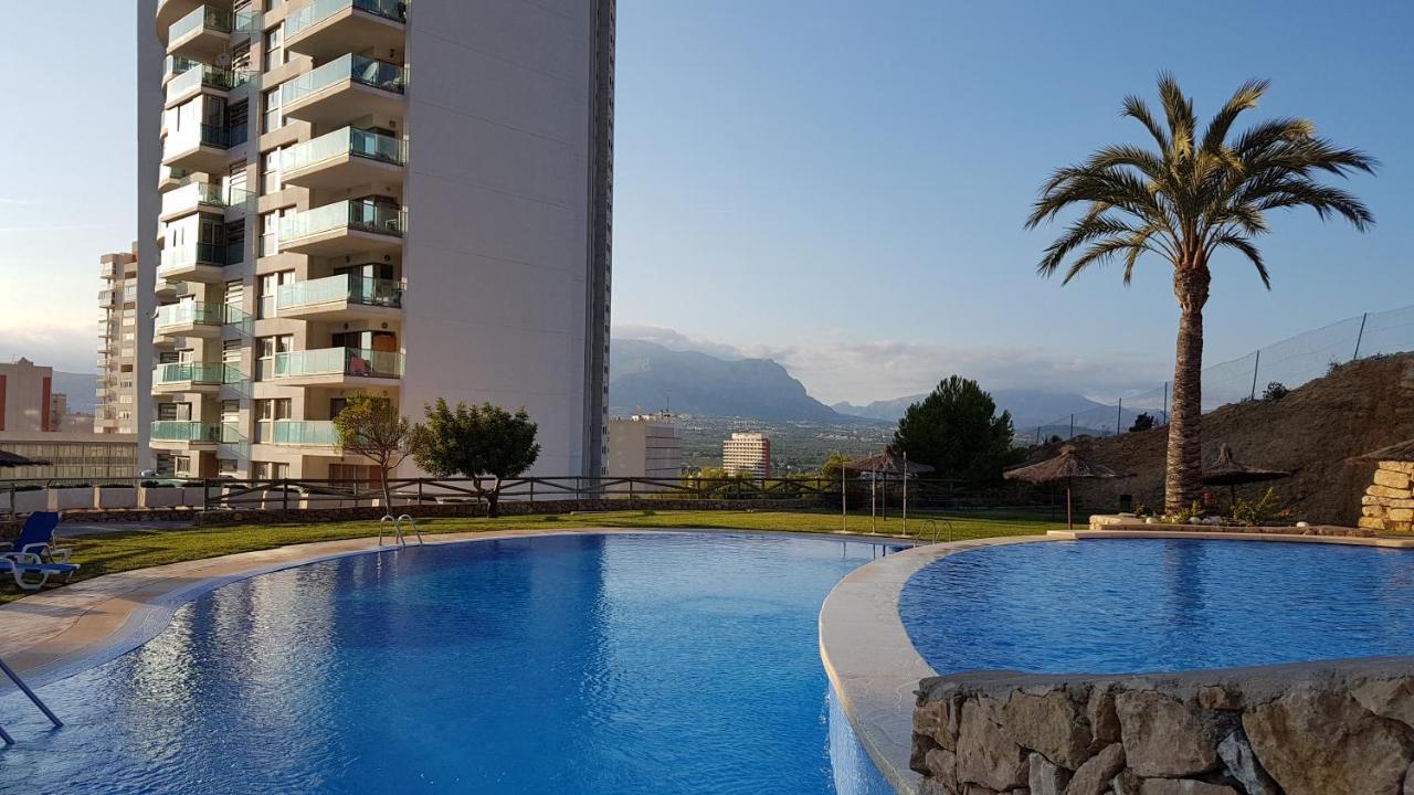Skyline 9 Apartamento De 2 Dormitorios Soleado Con Terraza Privada Benidorm Exterior foto